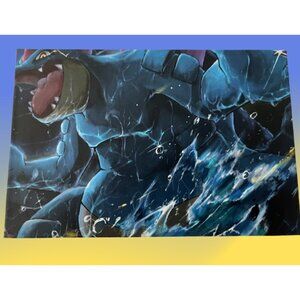 Pokémon Feraligatr Mini Shikishi Art Board – Johto Display Collectible